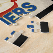 フィッシャーインディアナアップル – ヴィンテージ旅行 ジグソーパズル (側面)