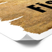 フィッシャーエイムズ引用文の権利 ポスター (角)