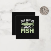 フィッシャーギフトは黙って魚を釣る ノートカード (正面/裏面インサイチュ)
