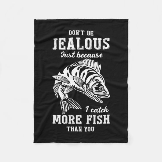 フィッシャーギフトよりも魚 フリースブランケット (正面)