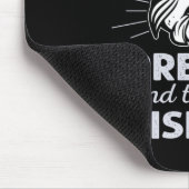 フィッシャーギフト電話だけかわいらし魚釣り マウスパッド (コーナー)