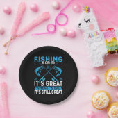 フィッシャーギフト魚釣り素晴らし ペーパープレート (パーティー)