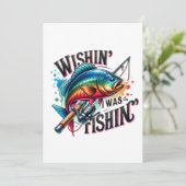 フィッシャーギフト 釣りをしたかった 招待状 (スタンド正面)