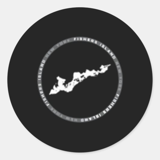 フィッシャーズアイランドニューヨーク ラウンドシール (正面)