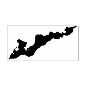 フィッシャーズ島ゴムスタンプ ラバースタンプ (インプリント)