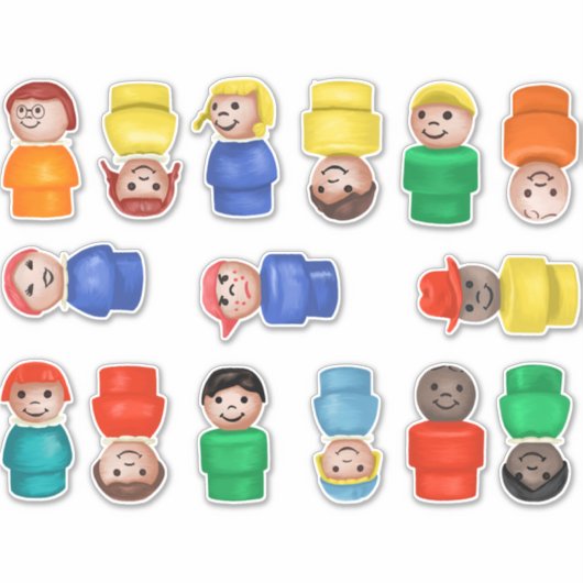 フィッシャープライスリトルキッズ シール (正面)