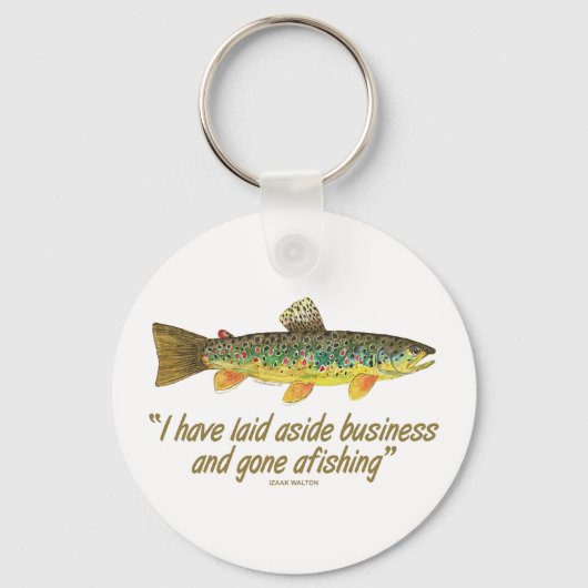 フィッシャーマンことわざ キーホルダー (正面)