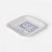 フィッシャーマンエステティックサーディンズブライダルシャワー ペーパープレート (傾斜あり)