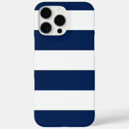 フィッシャーマンエステティックストライプのブルー iPhone 16 PRO MAXケース