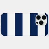 フィッシャーマンエステティックストライプのブルー Case-Mate iPhoneケース (裏面 (横))