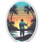 フィッシャーマンカーシール シール (正面)