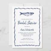 フィッシャーマンコアサーディンコーストブライダルシャワー 招待状 (正面)