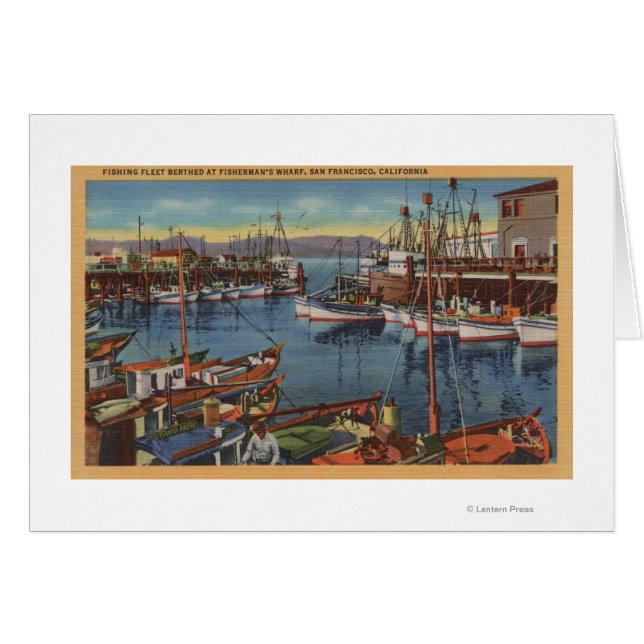 フィッシャーマンズのCA魚釣りフリート、サンフランシスコ (正面横)