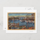 フィッシャーマンズのCA魚釣りフリート、サンフランシスコ ポストカード (正面/裏面)