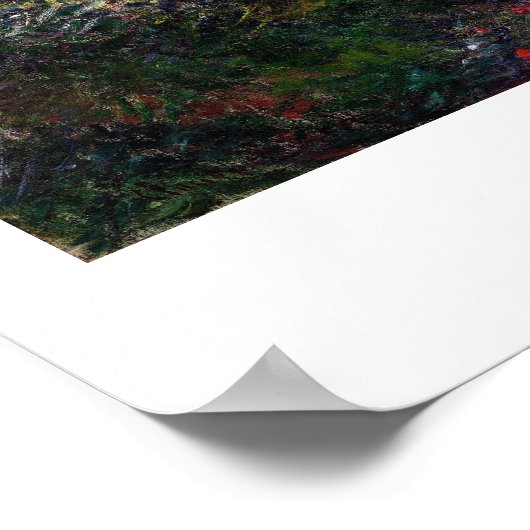 フィッシャーマンズコテージアットヴァレンゲヴィルクロードモネ ポスター (角)