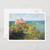 フィッシャーマンズコテージアットヴァレンゲヴィルクロードモネ ポストカード (正面/裏面)