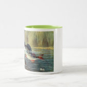 フィッシャーマンズコーヒーマグ – パーチ ツートーンマグカップ (中央)