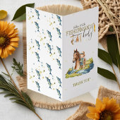 フィッシャーマンズダービーベイビーシャワーサンキューカード