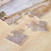 フィッシャーマンズハウスノルウェーコーストウォーターカラー ジグソーパズル (側面)