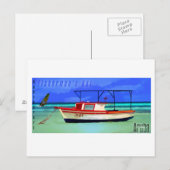 フィッシャーマンズハットアルバ葉書 ポストカード (正面/裏面)