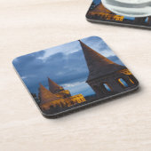 フィッシャーマンズバスティオンキャッスルヒルの夜景 コースター (左側)