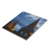 フィッシャーマンズバスティオンキャッスルヒルの夜景 タイル (側面)