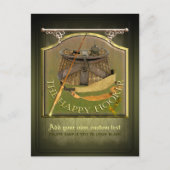 フィッシャーマンズパブおもしろいサイン ポストカード (正面)