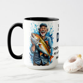 フィッシャーマンズビッグフィッシュキャッチ引用文 マグカップ