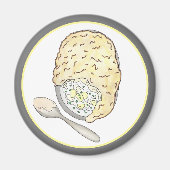 フィッシャーマンズフィッシュパイUKブリティッシュ・パブ・フード・キュイジーヌ マグネット (正面)