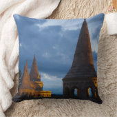 フィッシャーマンズベーションの夜景、キャッスルハイル クッション (ブランケット)