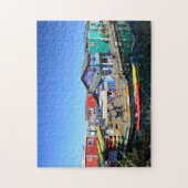 フィッシャーマンズワーフビクトリアブリティッシュコロンビアカナダ ジグソーパズル (縦)