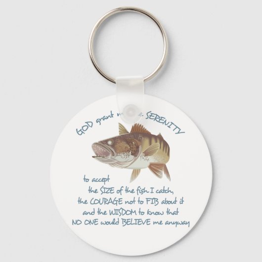 フィッシャーマンズ祈りの言葉 キーホルダー (正面)