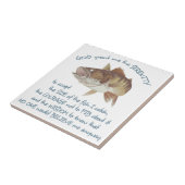 フィッシャーマンズ祈りの言葉 タイル (側面)