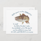 フィッシャーマンズ祈りの言葉 ポストカード (正面/裏面)