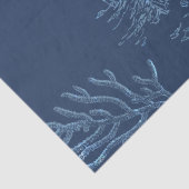 フィッシャーマンセーリングボートサンゴがネイビーブルー 薄葉紙 (詳細)