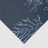 フィッシャーマンセーリングボートサンゴがネイビーブルー 薄葉紙 (詳細)