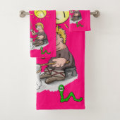 フィッシャーマンフィッシュサンバスルーム バスタオルセット (インサイチュ)