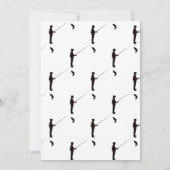 フィッシャーマンマイクドロップ退職パーティの招待状 招待状 (裏面)