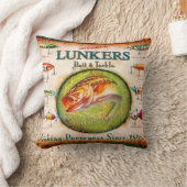 「フィッシャーマンランカー」 クッション (ブランケット)