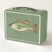 フィッシャーマン魚釣り メタルランチボックス (裏面)