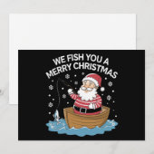 フィッシャーマン フィッシング クリスマス プレゼント 願っています, 釣り人 釣り フィッシャーマ (正面/裏面)