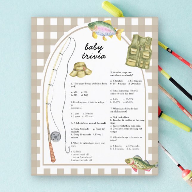 フィッシャーマン – ベビートリビア | 赤ちゃんシャワーゲーム (クリエイターアップロード済み)