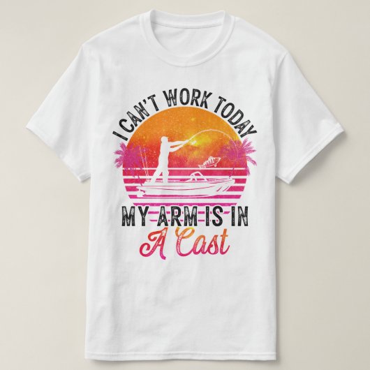 フィッシャーマン 面白い釣り Tシャツ (デザイン正面)