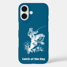 フィッシャーマン、魚釣り iPhone 16ケース