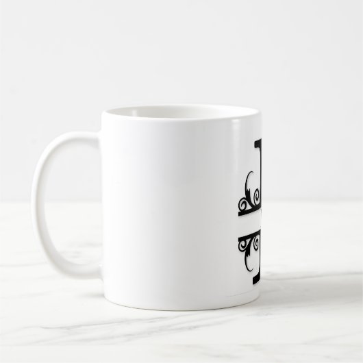 フィッシャーモノグラム コーヒーマグカップ (左)