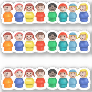 フィッシャー価格小さな女の子 シール