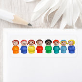 フィッシャー価格小さな女の子 ラベル (インサイチュ)