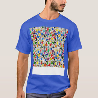 フィッシャー価格Pri上の小さな人々と花 Tシャツ