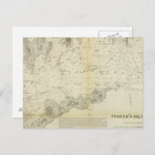 フィッシャー島の海峡 ポストカード (正面/裏面)