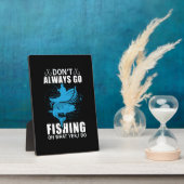 フィッシャー常に行かない魚釣り フォトプラーク (側面)